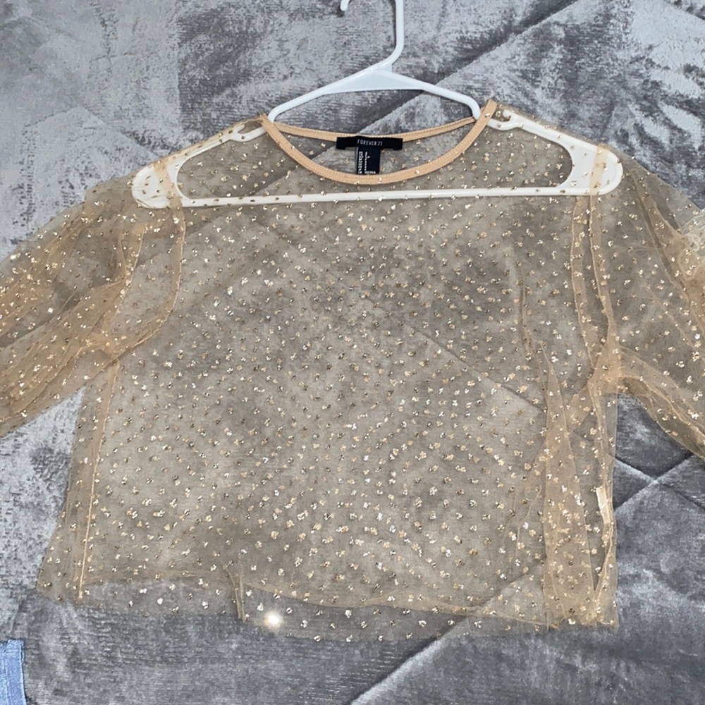 Blouse transparent